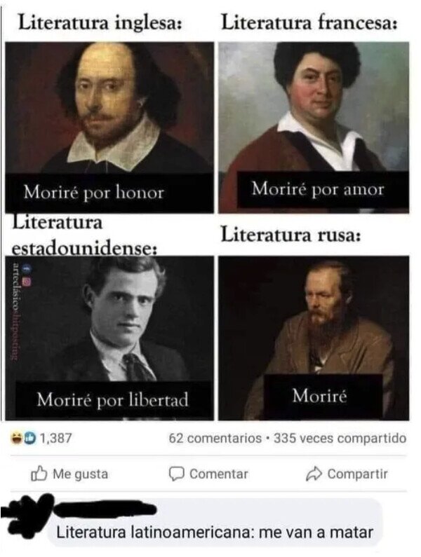 Meme_otros - Aprende de literatura internacional