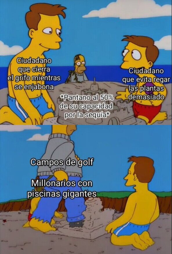 Meme_otros - Hay sequía pero solo para los pobres
