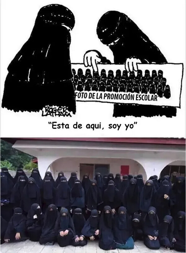 burka,promoción,foto