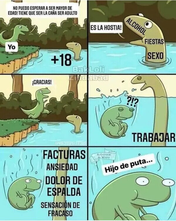 Meme_otros - Ser mayor es un asco