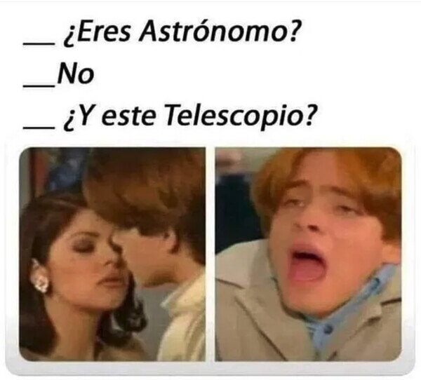Meme_otros - Sí que pudo ver las estrellas