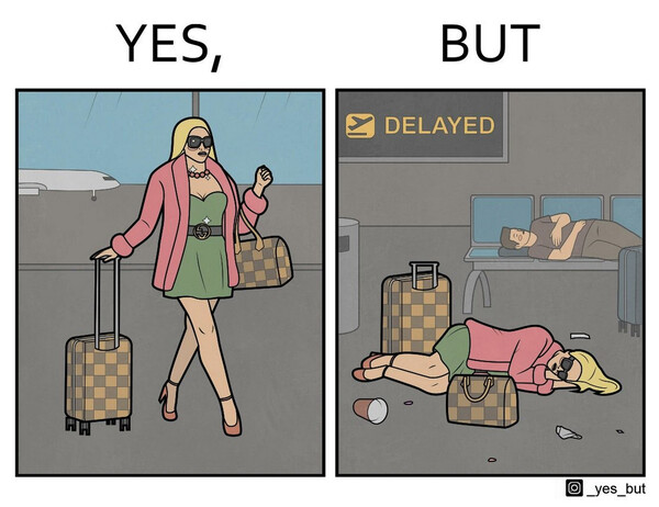 Otros - Las que van 'divinas' al aeropuerto