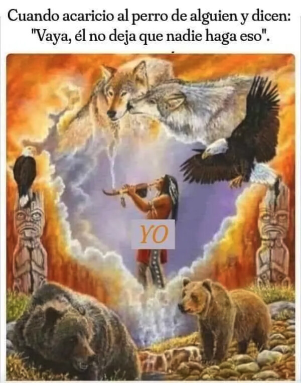 Meme_otros - Podéis llamarme el amigo de los animales