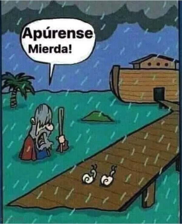 Meme_otros - Poblemas en el arca