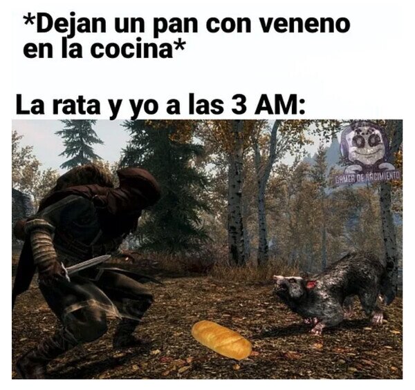 Otros - Dos seres hambrientos a altas horas de la noche