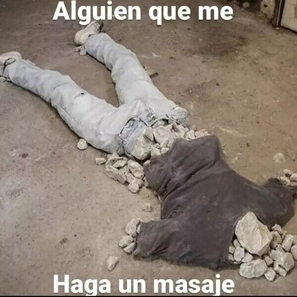 Meme_otros - Tengo un poco mal la espalda
