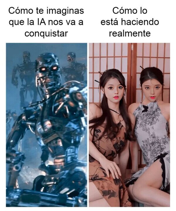 Meme_otros - Acabarán con nosotros a base de novias virtuales