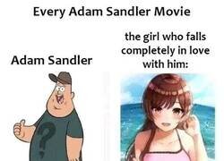 Enlace a Qué suerte tiene Adam Sandler en todas sus películas