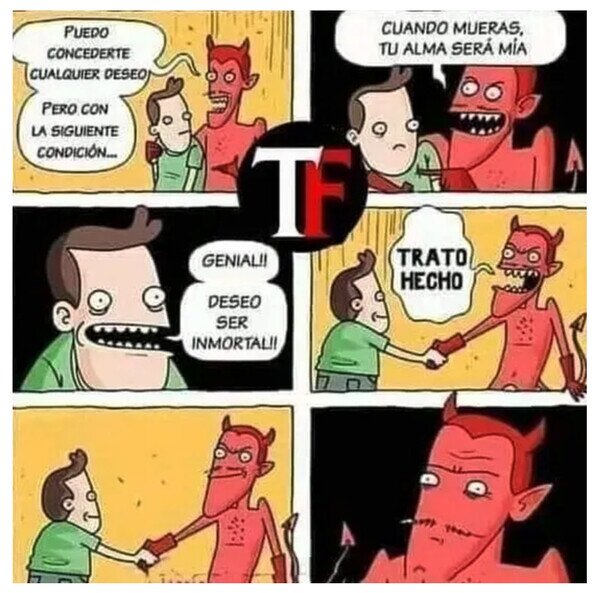 Otros - Pactar con el diablo tiene truco