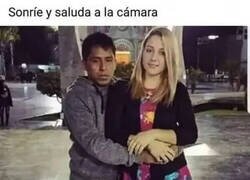 Enlace a Parece estar ahí en contra de su voluntad