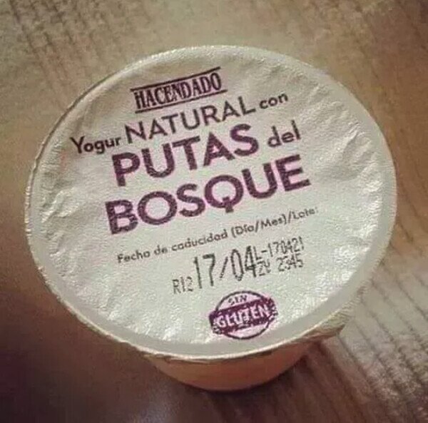 Meme_otros - Qué raros están los yogures...