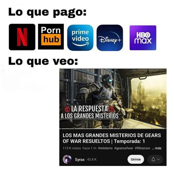 Meme_otros - Pago para nada