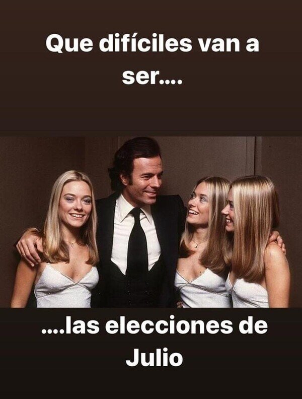 Meme_otros - Las elecciones de Julio