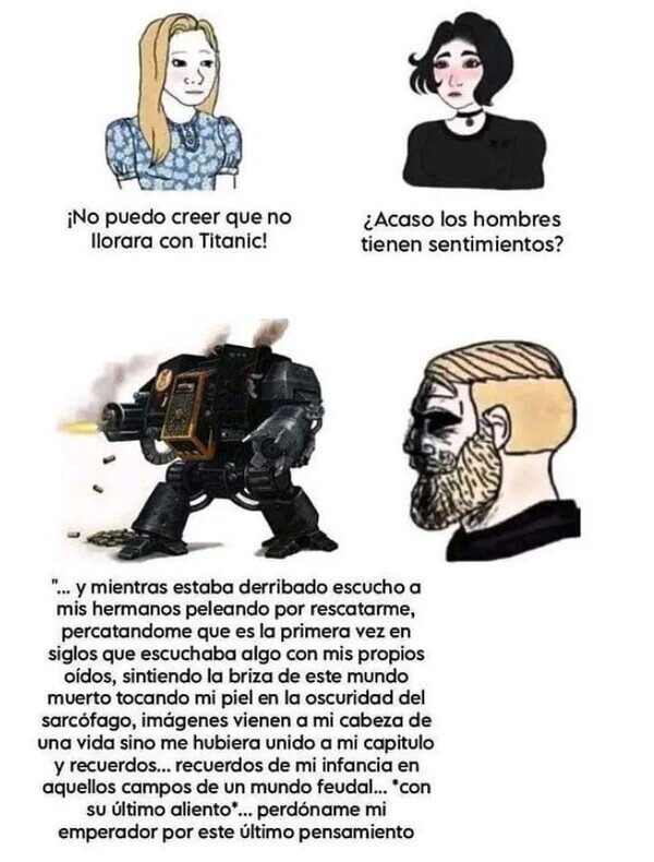 Meme_otros - ¿Cómo que no tenemos sentimientos?