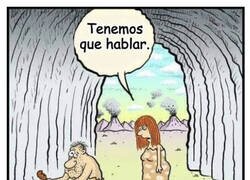 Enlace a Los primeros hombres tardaron en hablar