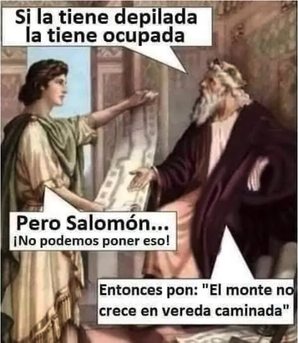 Meme_otros - Las viejas enseñanzas de Salomón