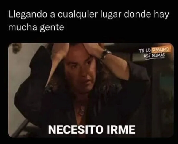 Otros - La multitud me agobia