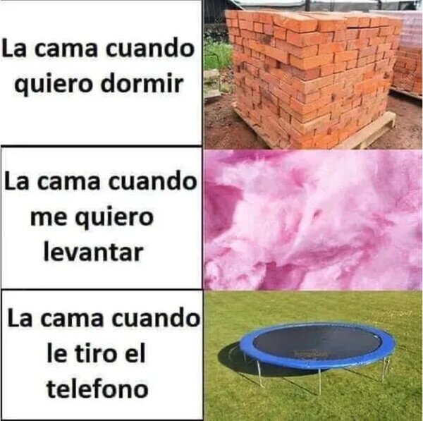 Meme_otros - Mi cama y sus diferentes formas