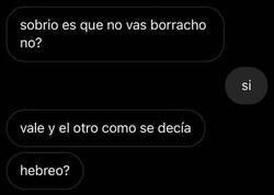 Enlace a Creo que va un poco hebreo...