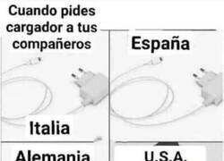 Enlace a No en todas partes tienen el mismo cargador