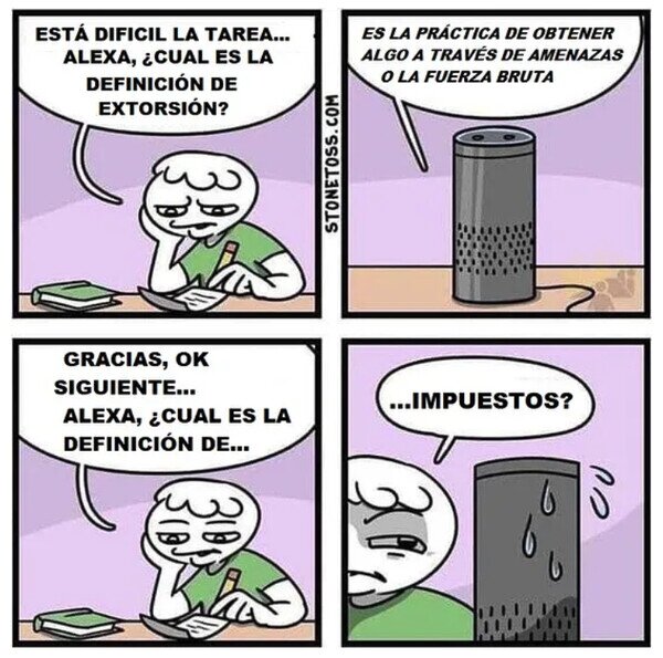 Meme_otros - Poniendo en un aprieto a Alexa