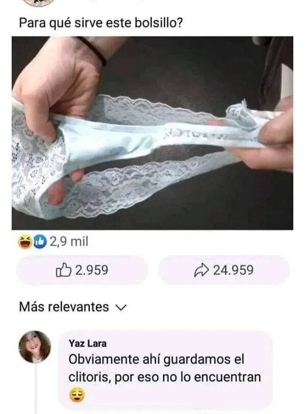 Meme_otros - Lo que se guarda en ese bolsillo