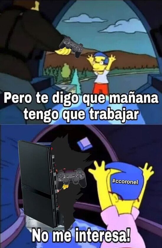 Meme_otros - Me dan las tantas jugando