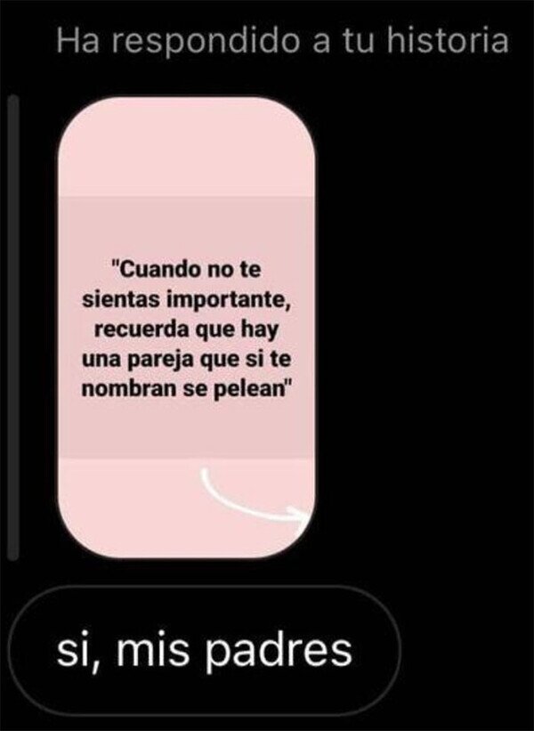 Meme_otros - Hay una pareja que se pelean si te nombran