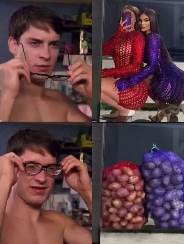 Meme_otros - Esas mallas me recuerdan a...