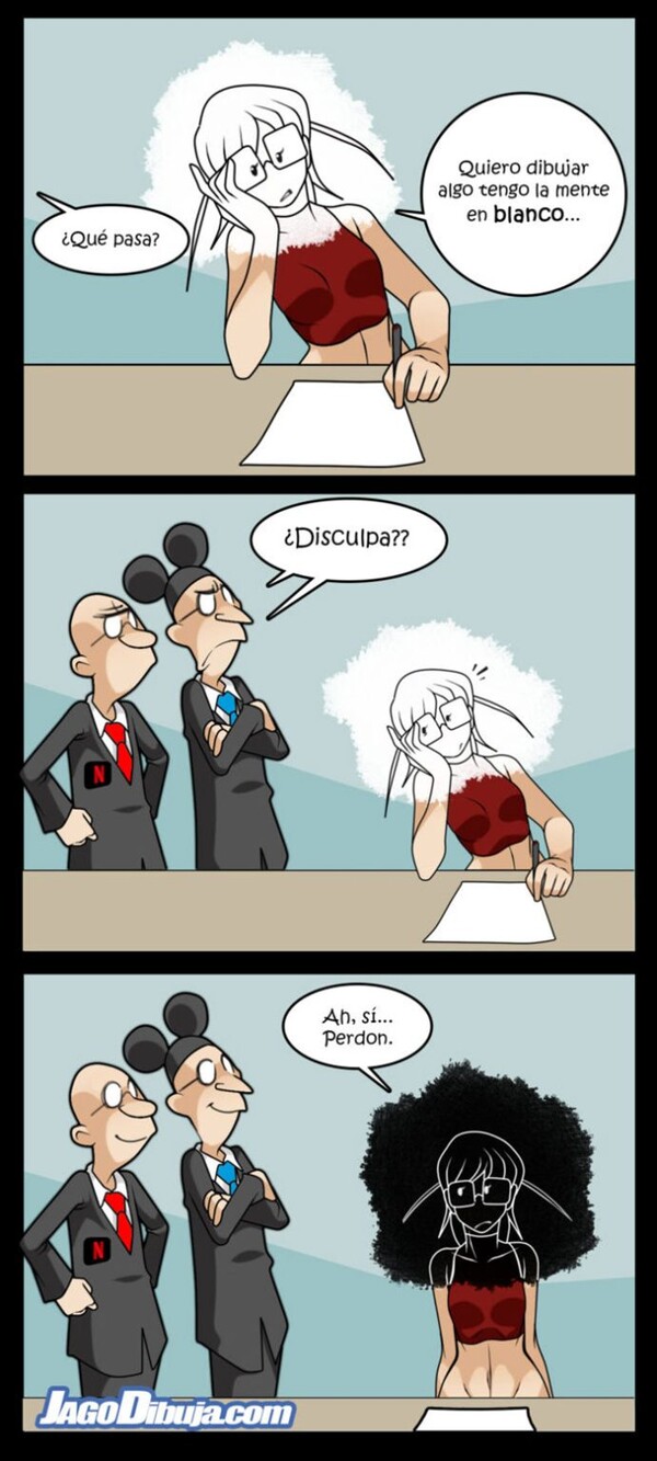 Meme_otros - ¿Cómo que blanco?