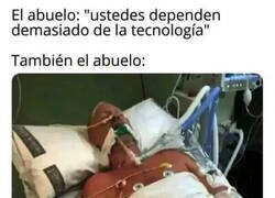 Enlace a Fue a hablar...