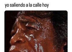 Enlace a Salgo de la ducha y ya estoy sudando