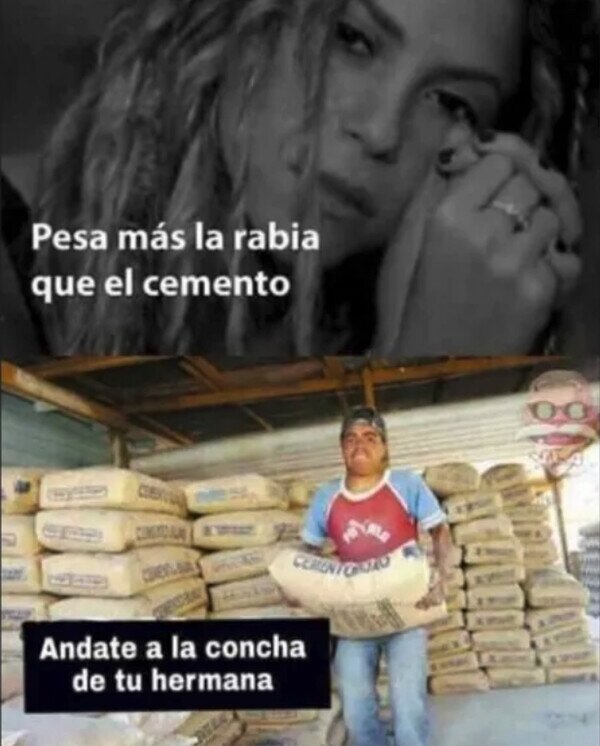 Meme_otros - Habrá levantado mucho cemento...