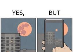 Enlace a Nunca salen bien las fotos de la luna