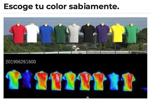 Otros - Vístete contra el calor