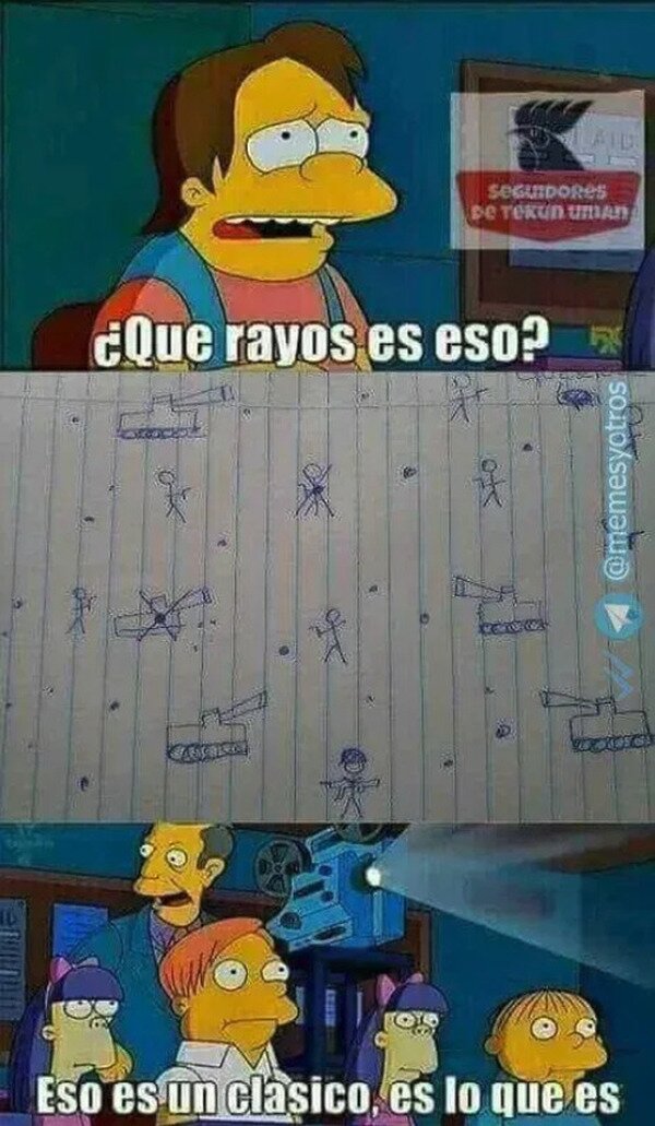 Meme_otros - Quién no hizo estas cosas, nunca se divirtió en clase