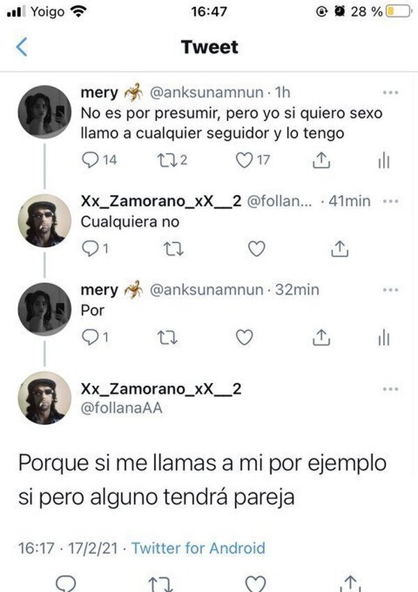Meme_otros - Si me llamas a mi por ejemplo