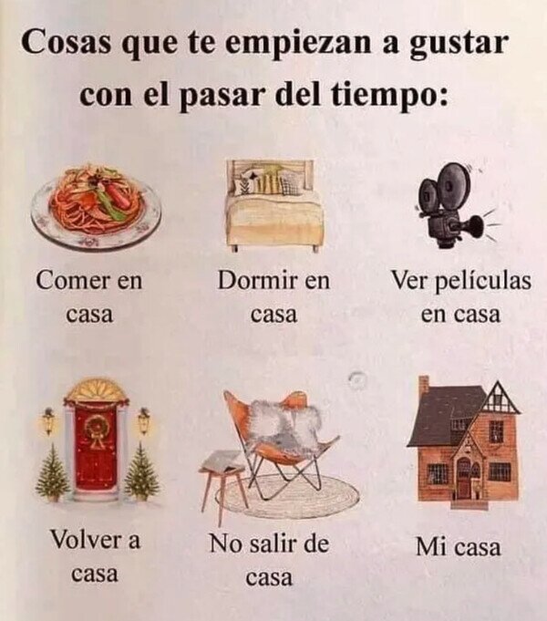Meme_otros - Te vuelves casero en definitiva
