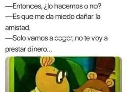 Enlace a Lo que de verdad daña la amistad