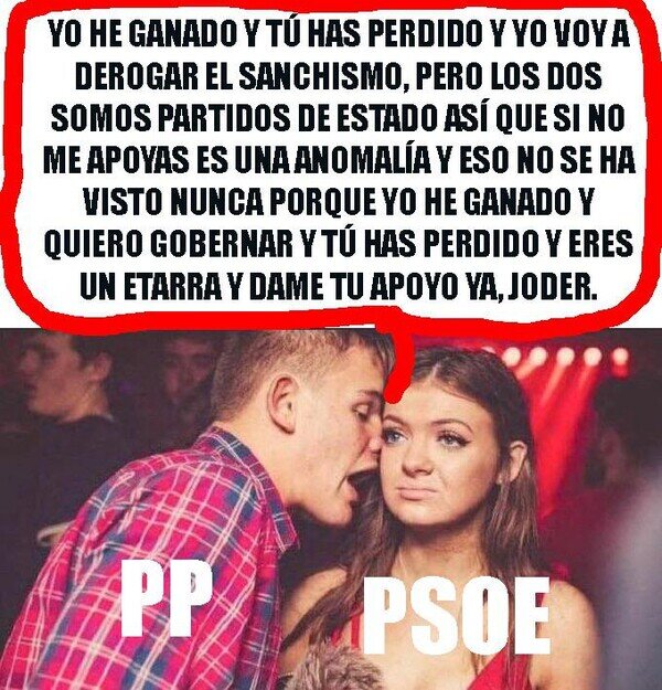 Meme_otros - Los primeros contactos entre partidos