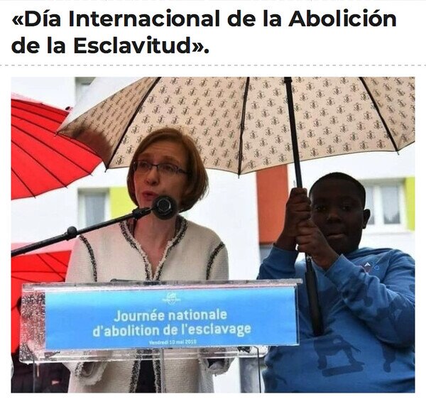 esclavitud,paraguas,día,abolición