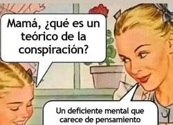 Enlace a Teóricos de la conspiración 