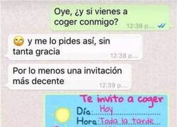 Enlace a Una invitación como debe ser