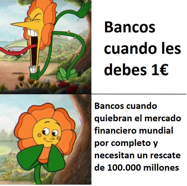 Meme_otros - Así son los bancos