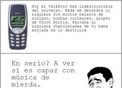 Enlace a Imagina si el nokia 3310 se destruye por una canción horrenda