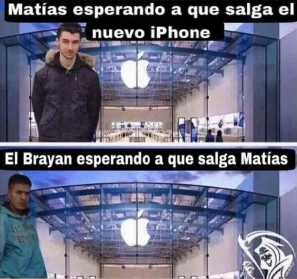Meme_otros - Comprando un IPhone en un barrio peligroso