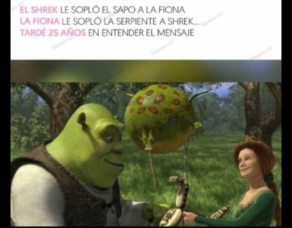 infancia,destrucción,shrek,sapo,serpiente,Fiona