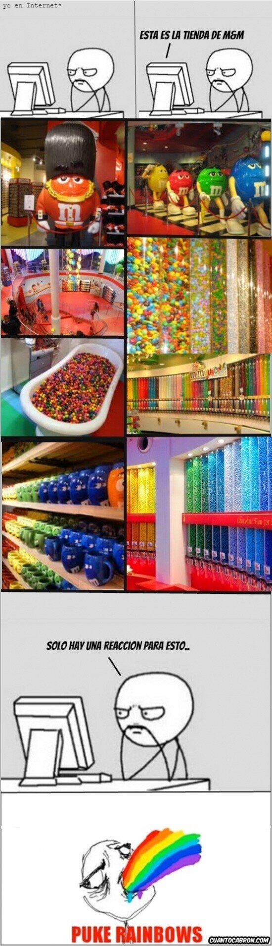 arcoiris,rainbow,puke rainbows,Londres,London,M&M'S,caramelos,dulces,Piccadilly,piccadilly circus,tienda,golosinas,Reino Unido,Inglaterra