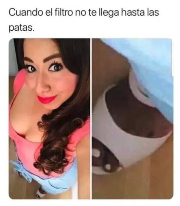 Meme_otros - Hay un poco de cara en tu filtro