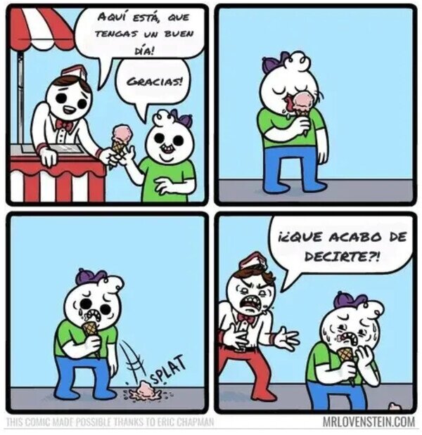 Otros - Le fallé al heladero